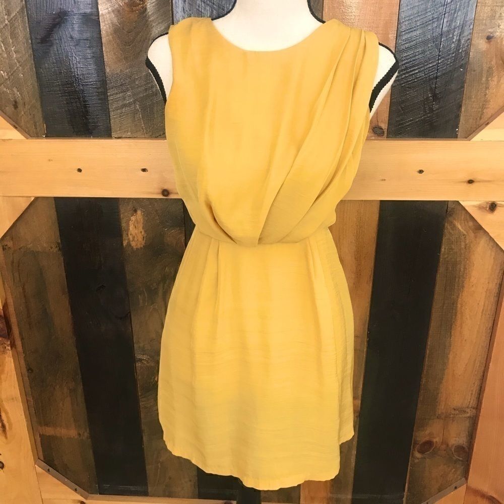bar 111 sleeveless gold mini dress , size XS